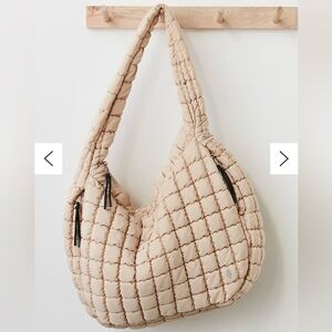 Free People Quilted Carryall Bag